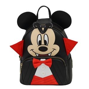 Loungefly Disney Vampire Mickey Cosplay Mini Backpack